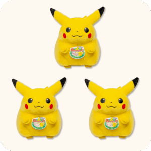 Fat Pikachu Plush 3PCS